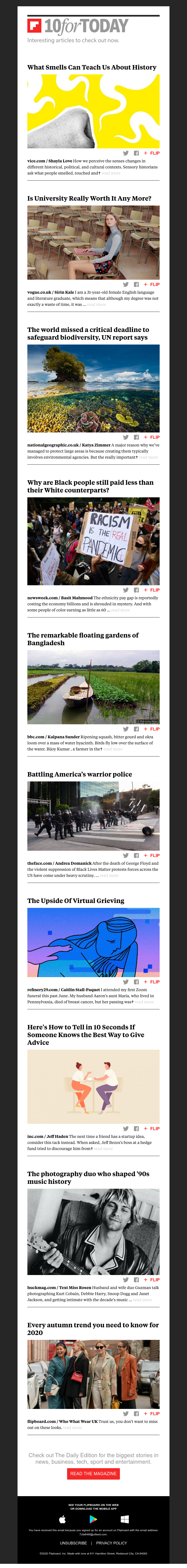 Flipboard - What smells can teach us about history