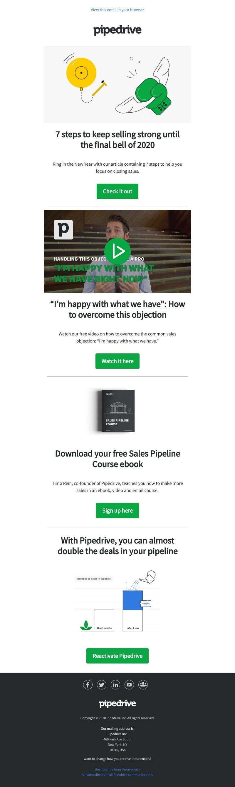 Pipedrive - 7 steps to having a strong end to the sales year