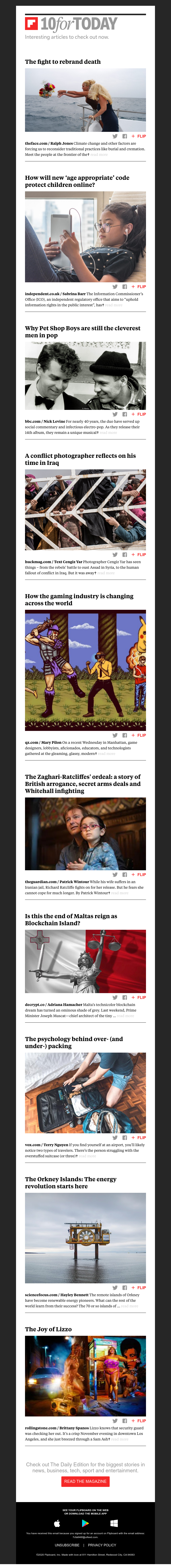 Flipboard - The fight to rebrand death