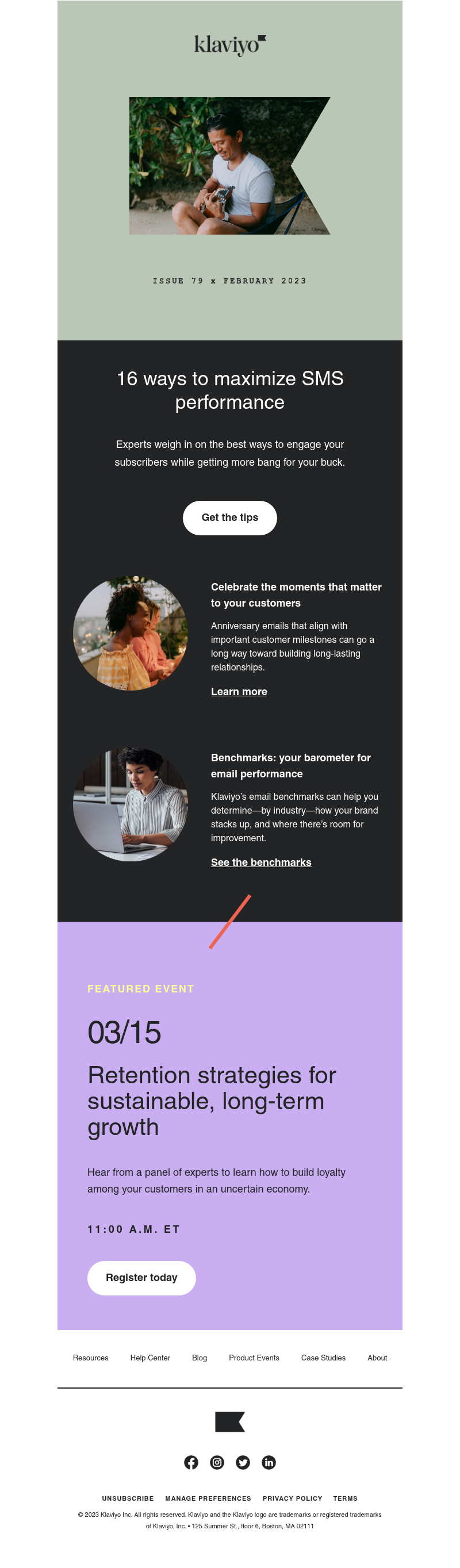 Klaviyo - 16 proven SMS strategies for boosting your ROI