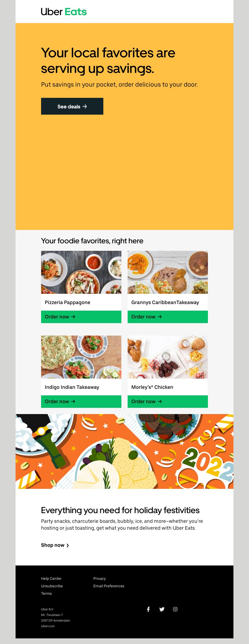 Uber Eats - Order delicious delivered for less.
