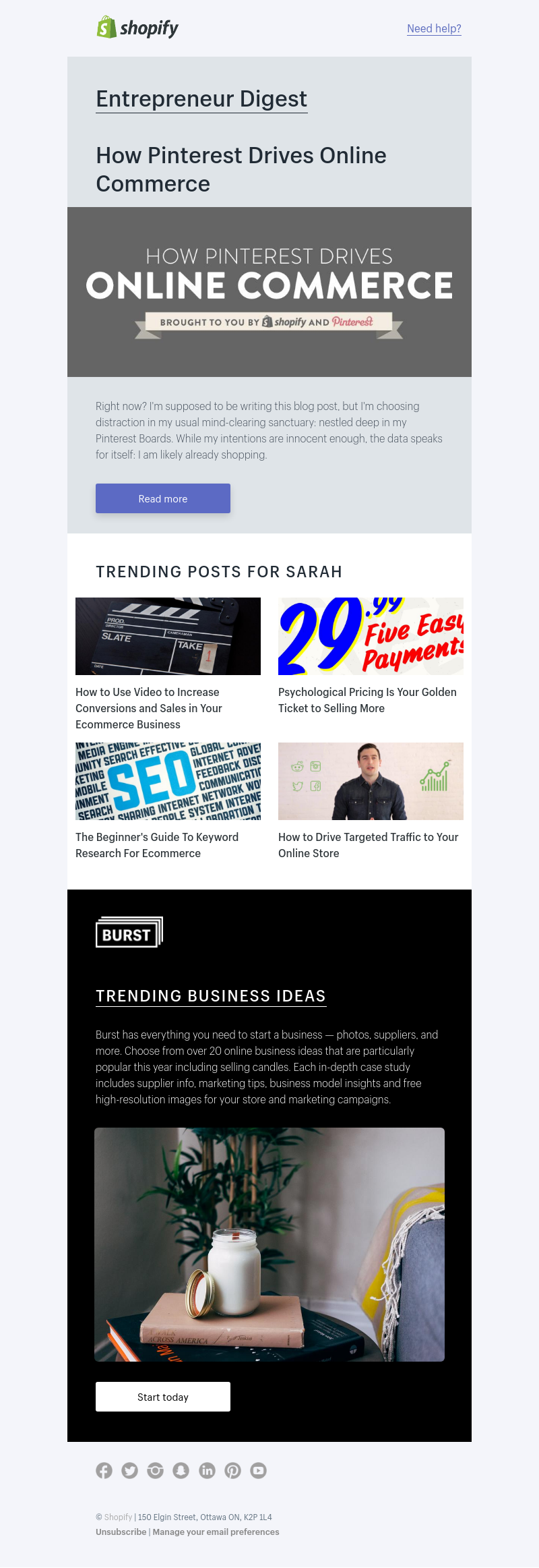 Shopify - How Pinterest Drives Online Commerce