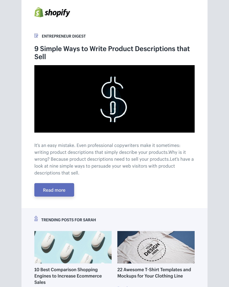 Shopify - 9 Simple Ways to Write Product Descriptions that Sell