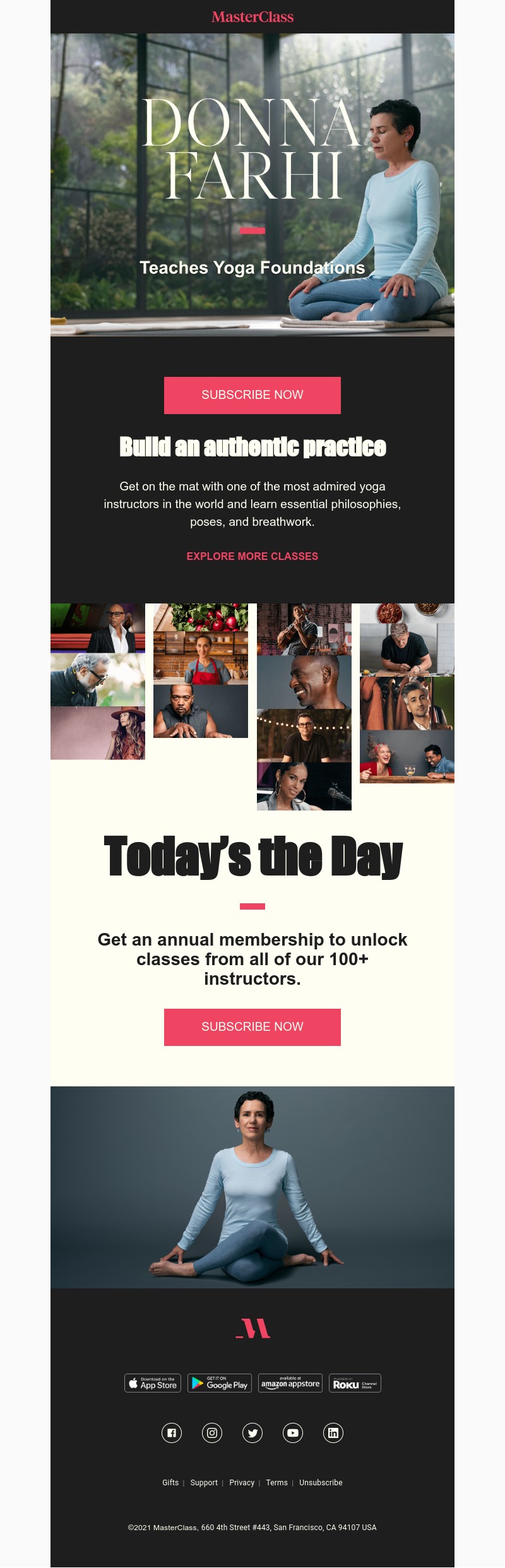  - Meet your new instructor: Donna Farhi