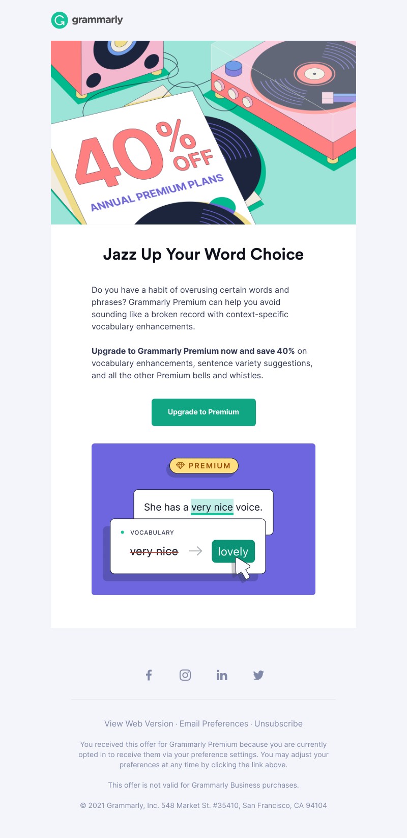 Grammarly - Listen up! We have a great deal on Grammarly Premium, just for you!