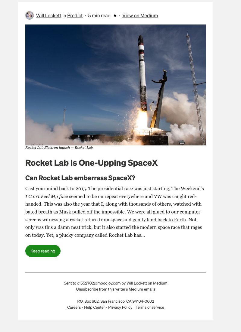 Medium - Rocket Lab Is One-Upping SpaceX