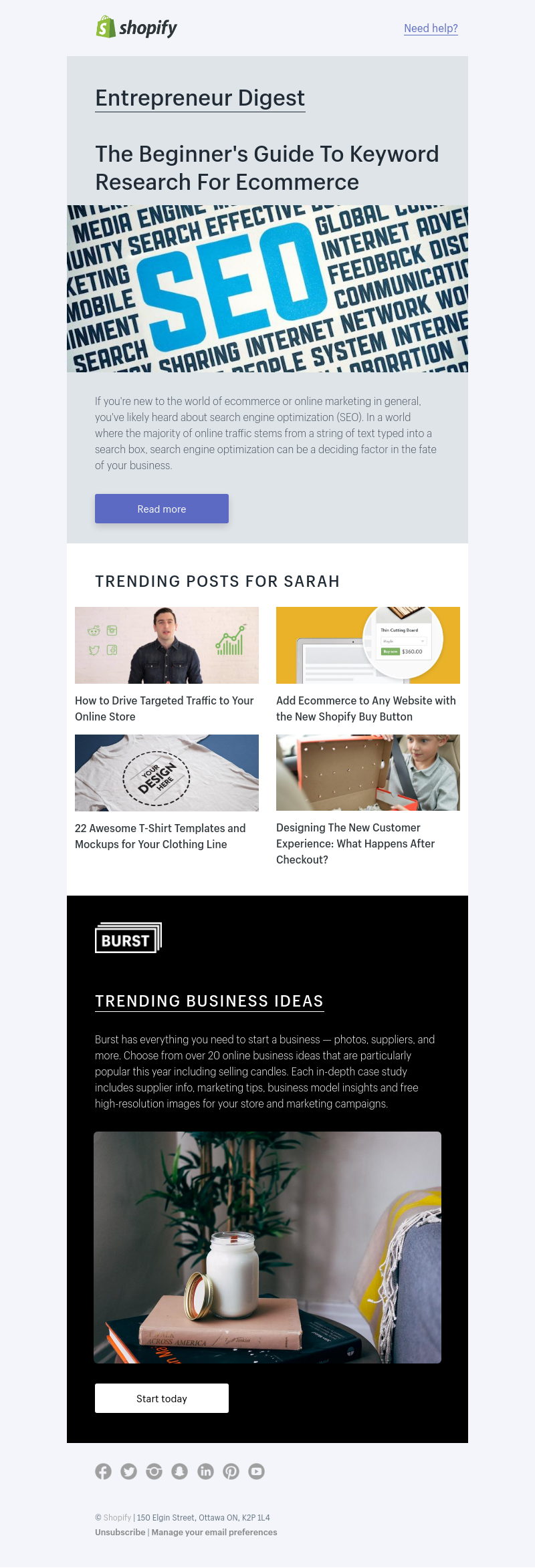 Shopify - The Beginner's Guide to Keyword Research & SEO