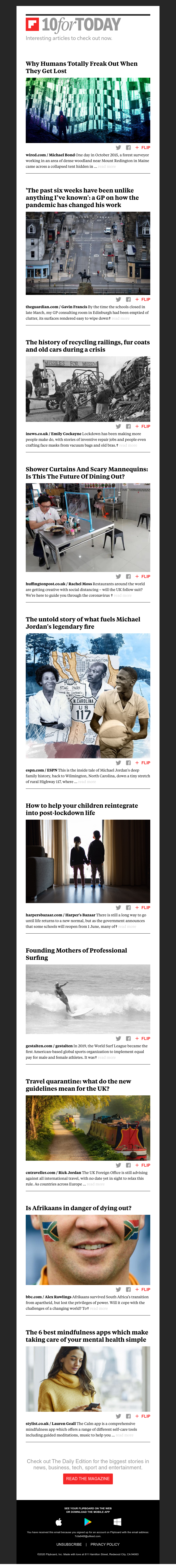 Flipboard - Why humans totally freak out when they get lost
