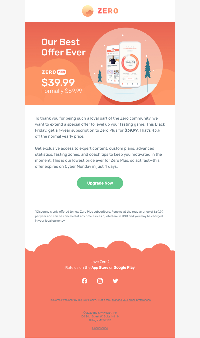 Zero - Best Price Ever for Zero Plus
