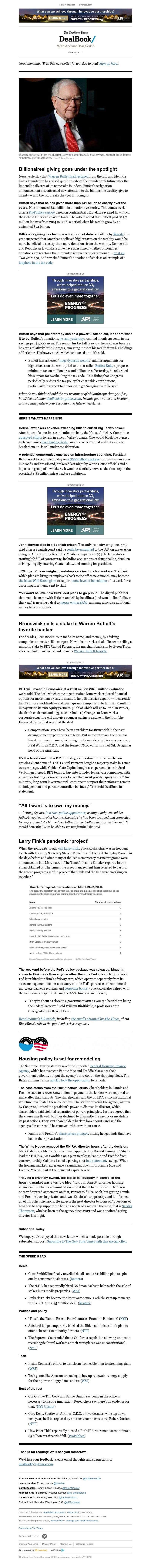 The New York Times - DealBook: Is it time to rethink tax-free philanthropy?
