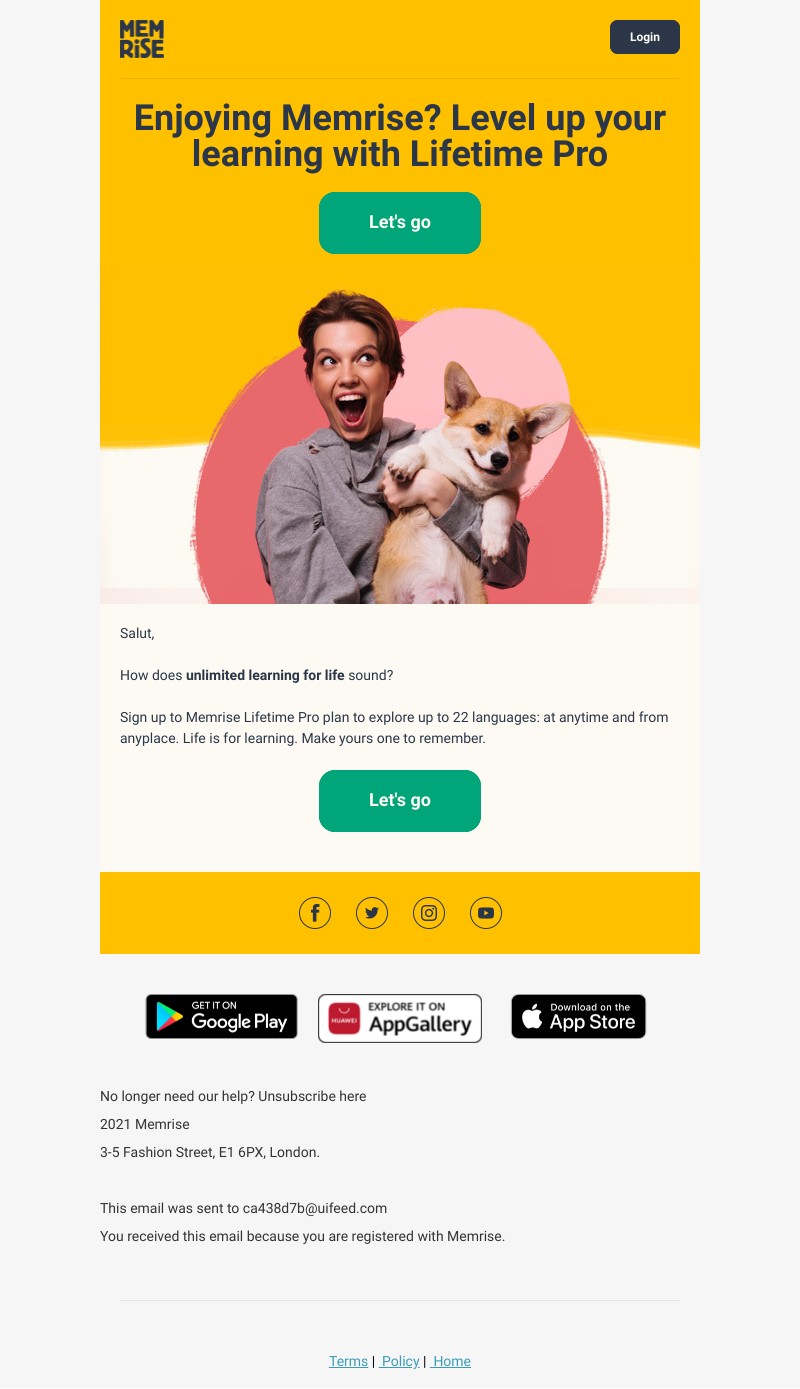 Memrise - Get unlimited learning with Lifetime Memrise Pro