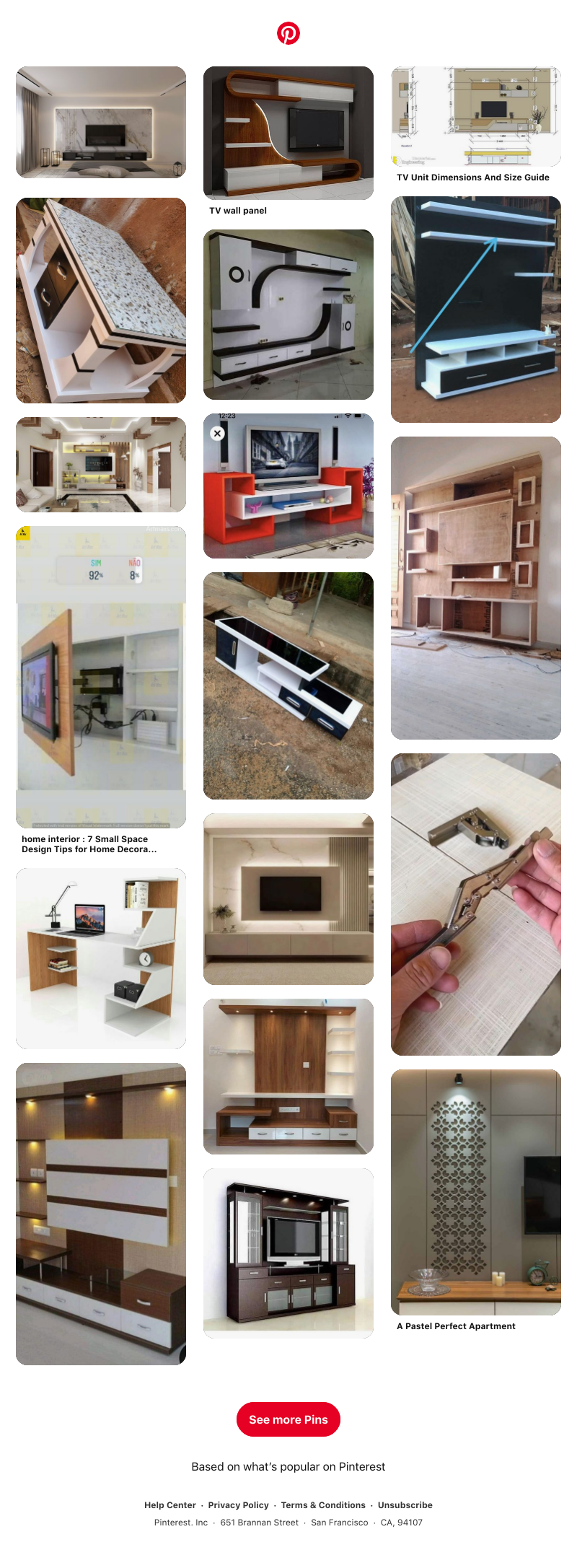 Pinterest - TV Unit for Dab