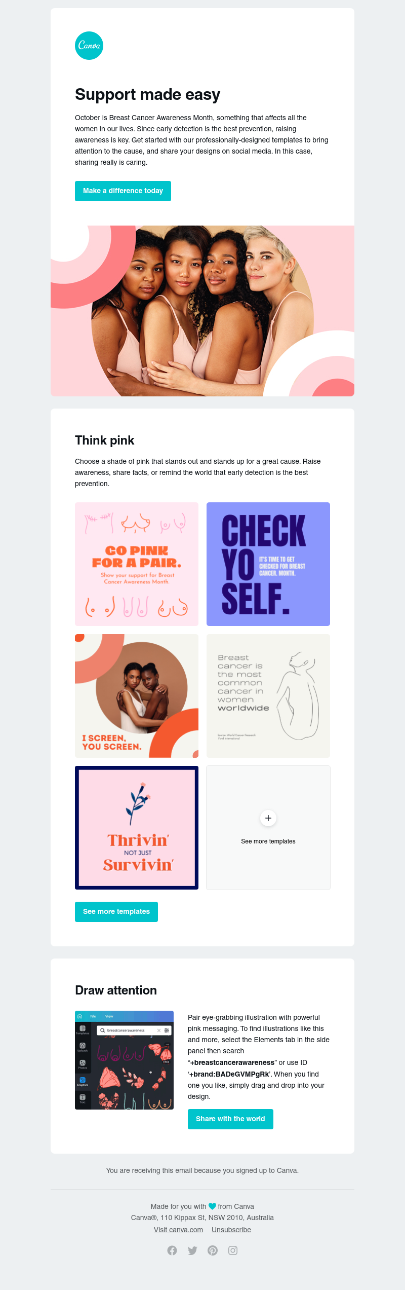 Canva - Want to make a difference?