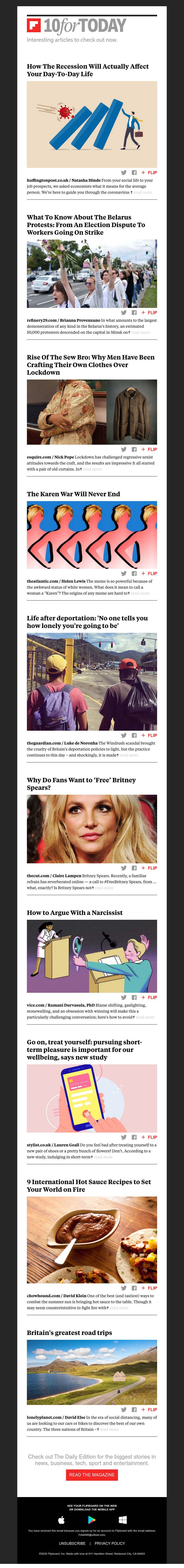Flipboard - How the recession will affect your day-to-day life