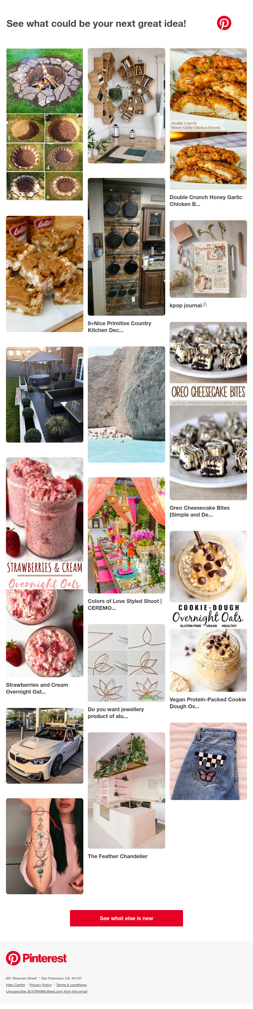 Pinterest - New ideas are ready for you