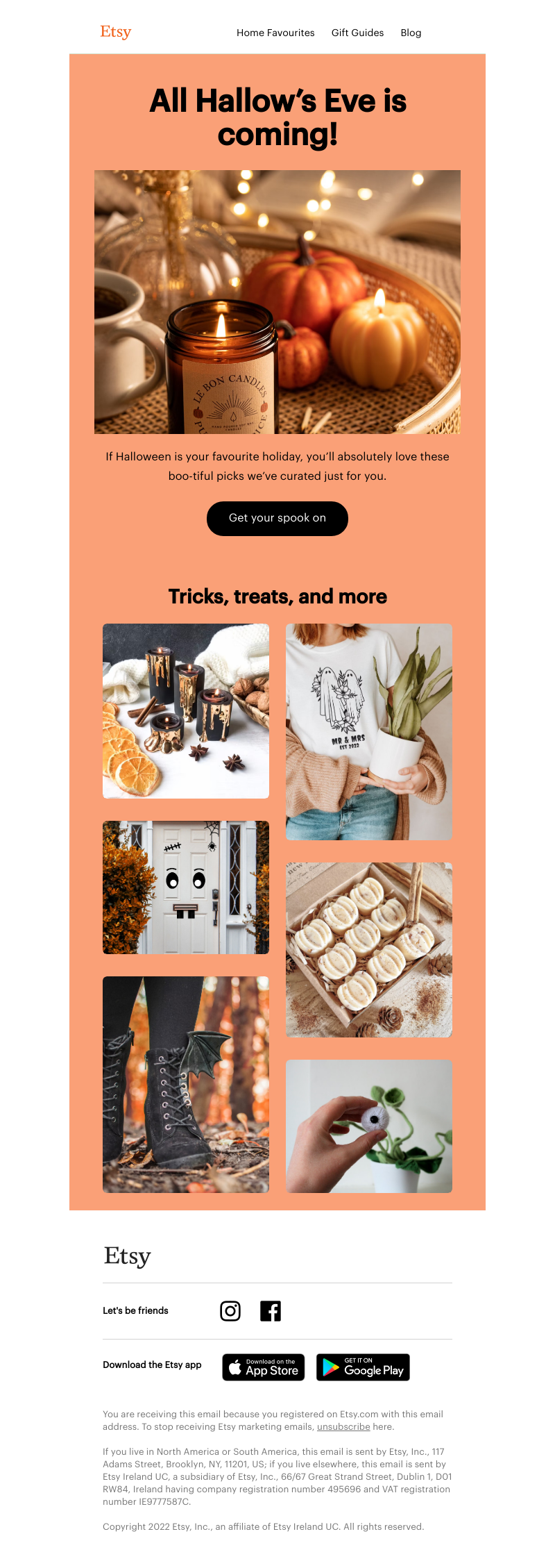 Etsy - Ready for spooky season? 🎃