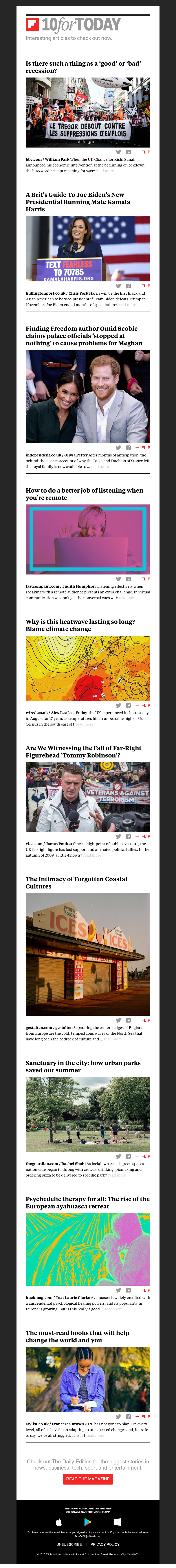 Flipboard - Is there such a thing as a ‘good’ or ‘bad’ recession?