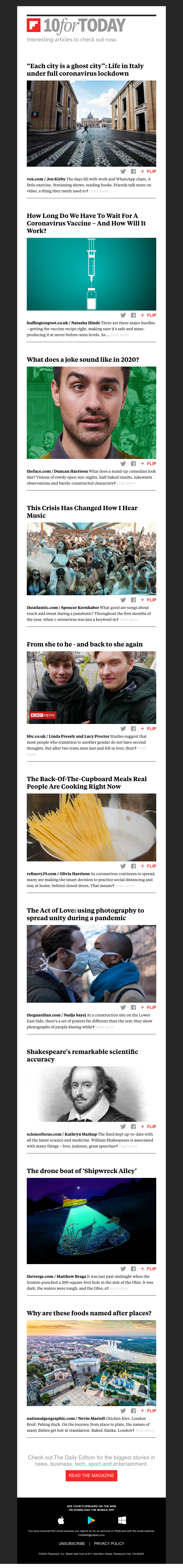 Flipboard - Life in Italy under full coronavirus lockdown