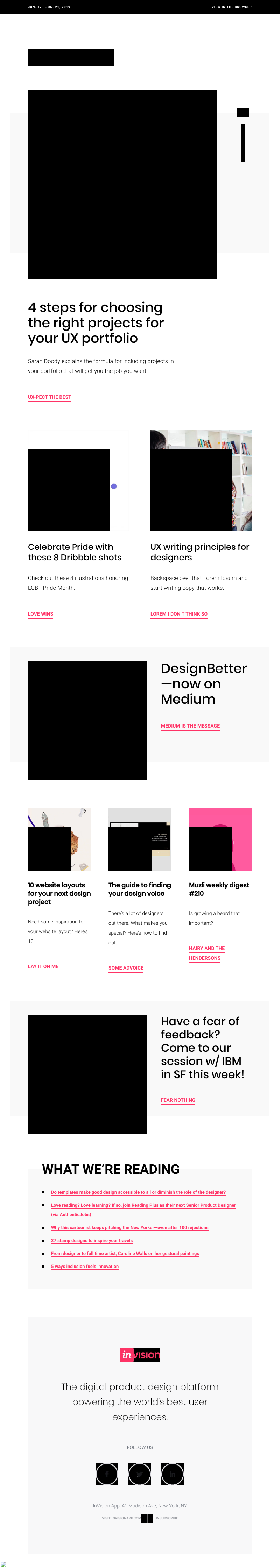 InVision - Portfolio got me like…