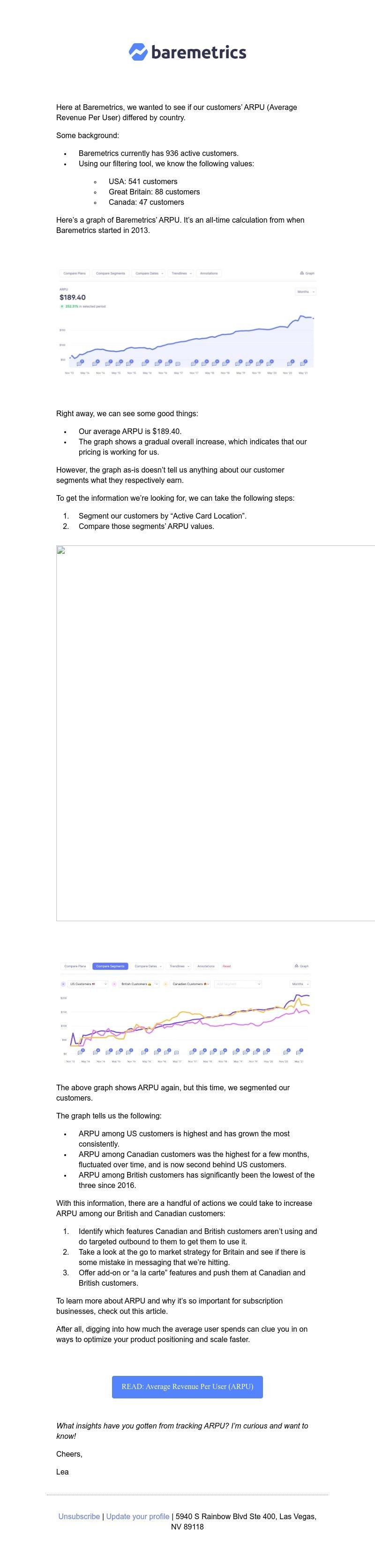 Baremetrics - Real Data Weekly #6: Which of your customers have the highest ARPU?