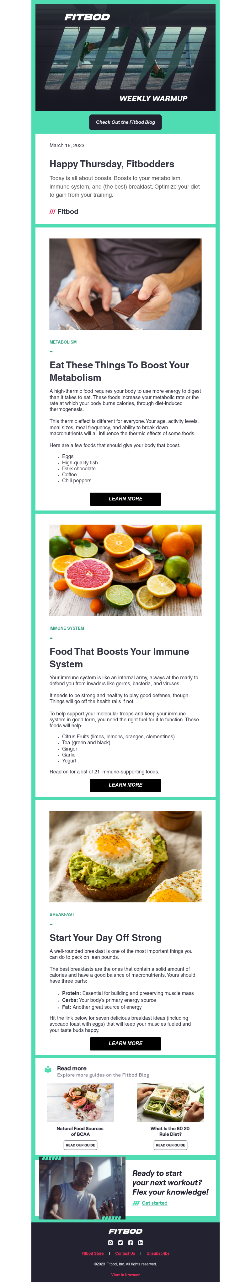 Fitbod - Get yourself boosted…