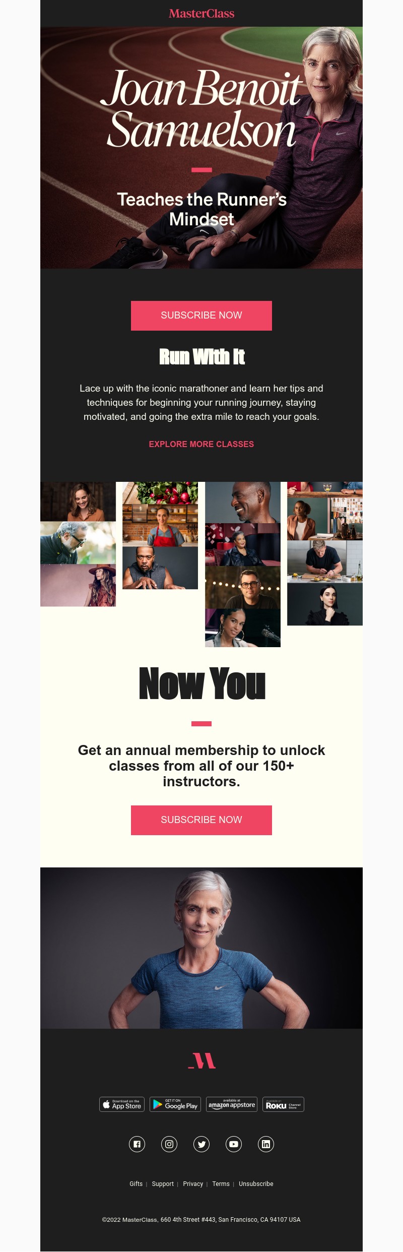  - Meet your new instructor: Joan Benoit Samuelson