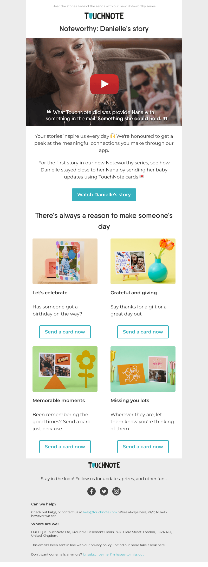 TouchNote - Stories from the heart ✍❤️️
