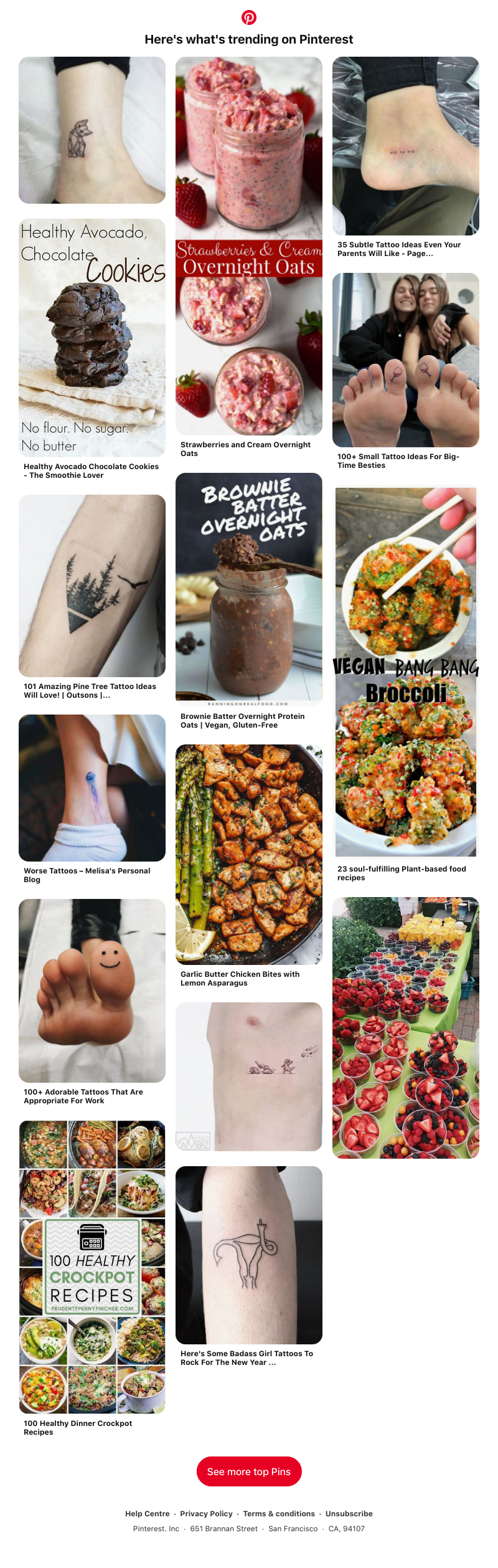 Pinterest - 📌 Tattoos, Healthy recipes and more Pins popular on Pinterest