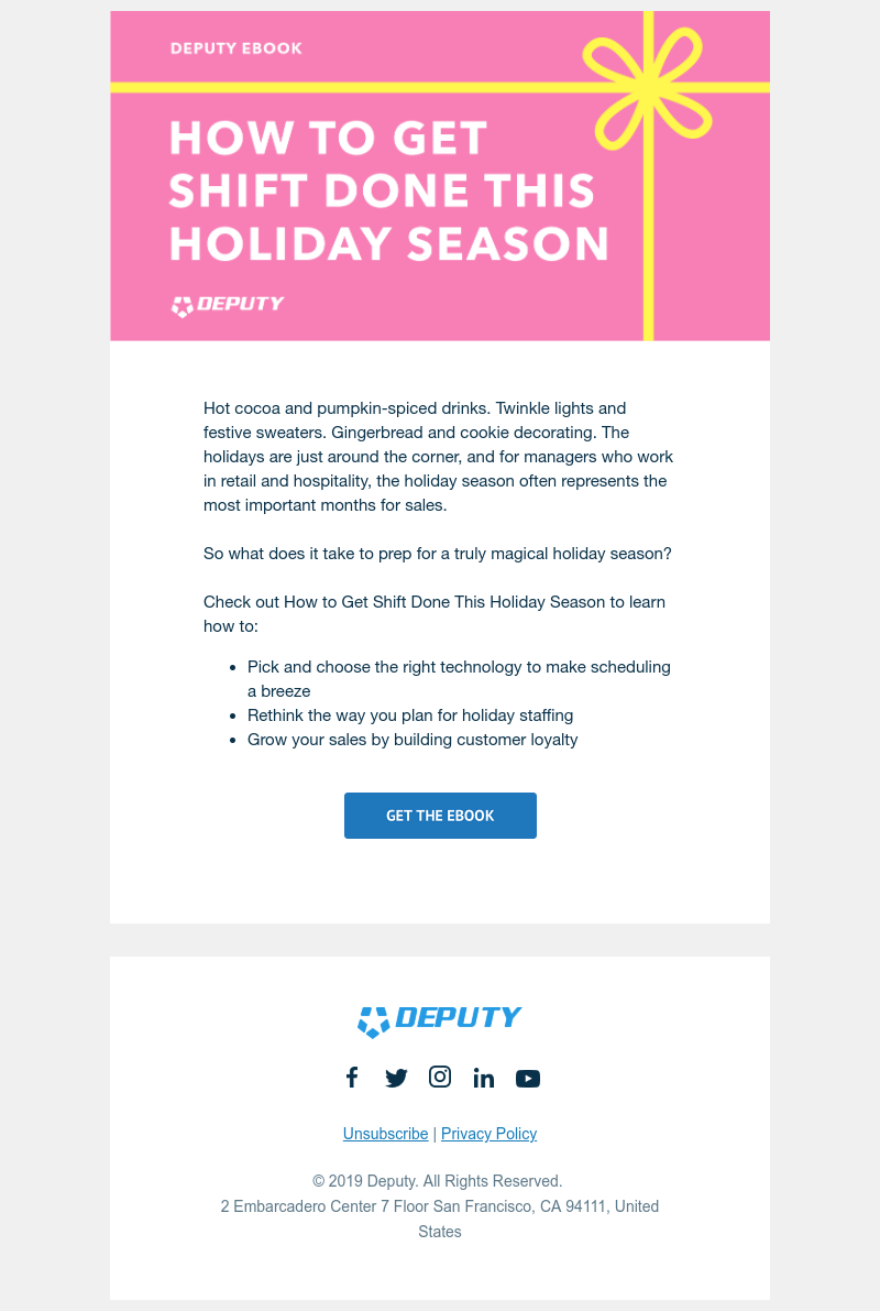 Deputy - The secrets that can make this season feel like a holiday miracle 🎁