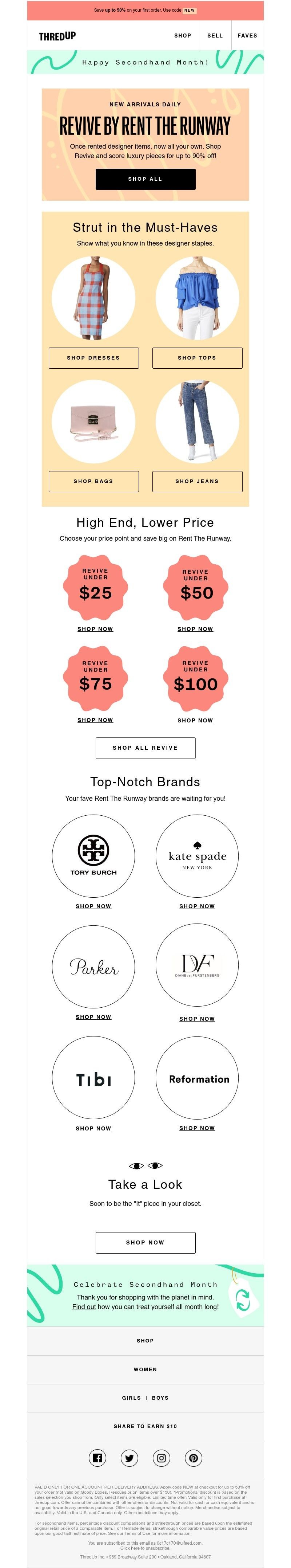 thredUP - Designer? Up to 90% off?😲