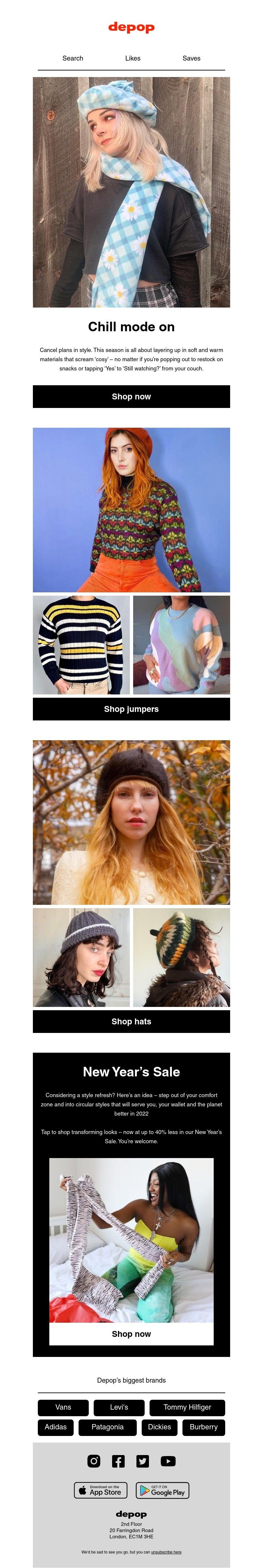 Depop - Bring it in, @sarahjonasuifeed