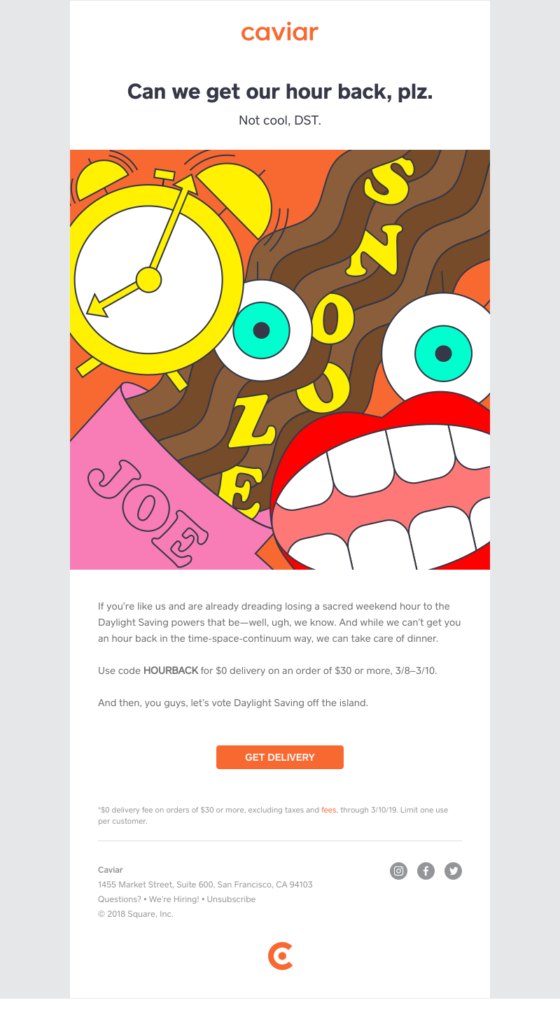  - It’s one of those fun time-change weekends