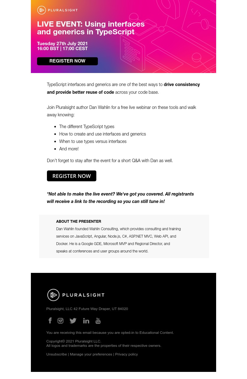 Pluralsight - Get better consistency across your codebase >>