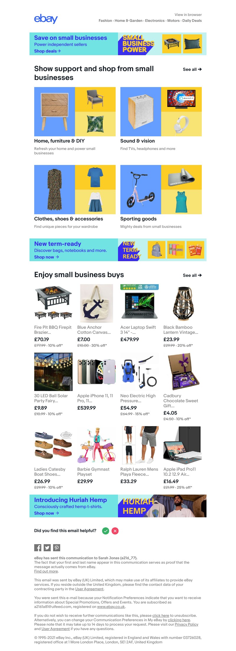 eBay - Mighty deals from small businesses