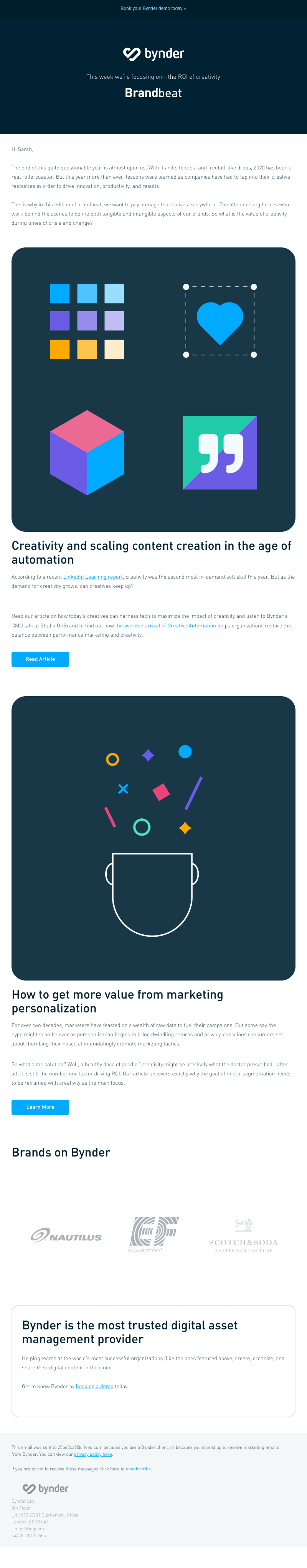 Bynder - Bynder brandbeat: Unlocking the true power of creativity