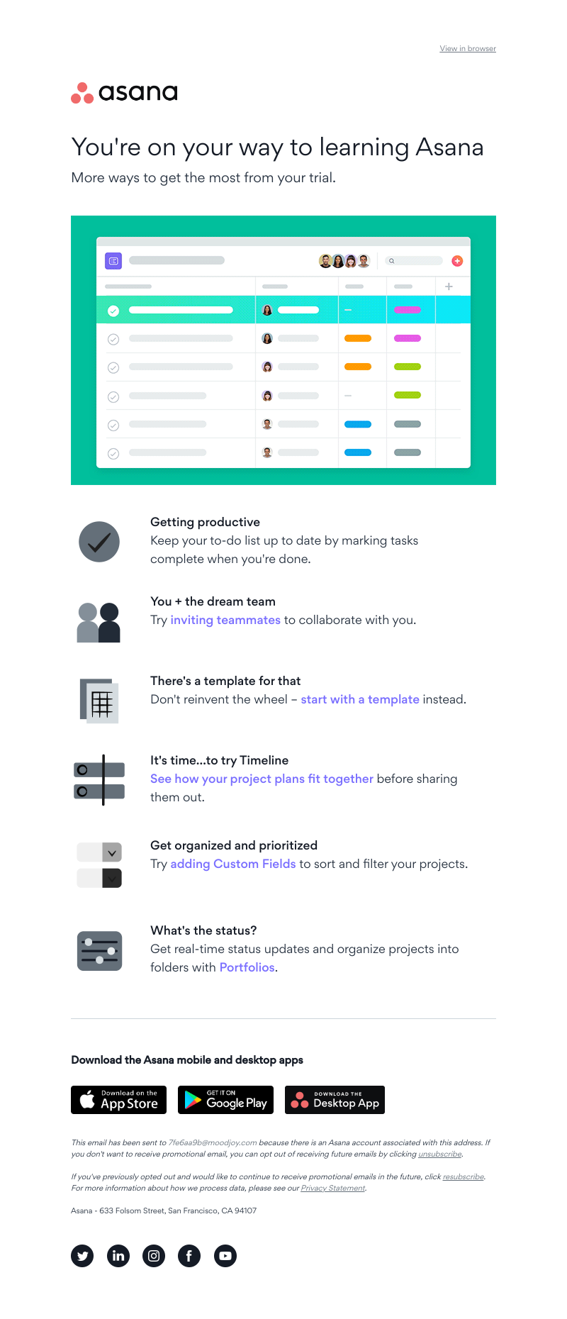Asana - How's your trial stacking up?