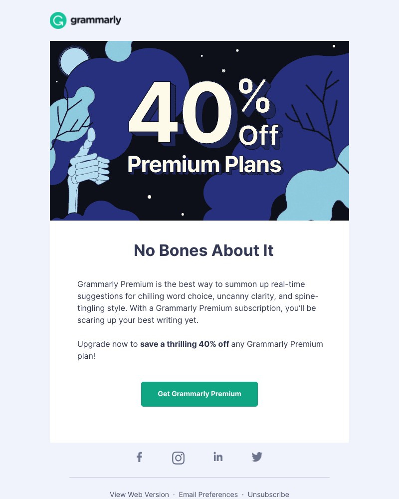 Grammarly - A delightful deal is brewing