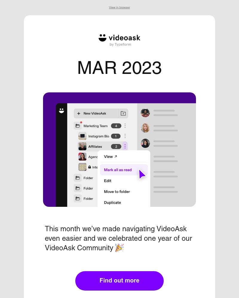 VideoAsk - 🆕 A new share panel, collapsible sidebar, and more