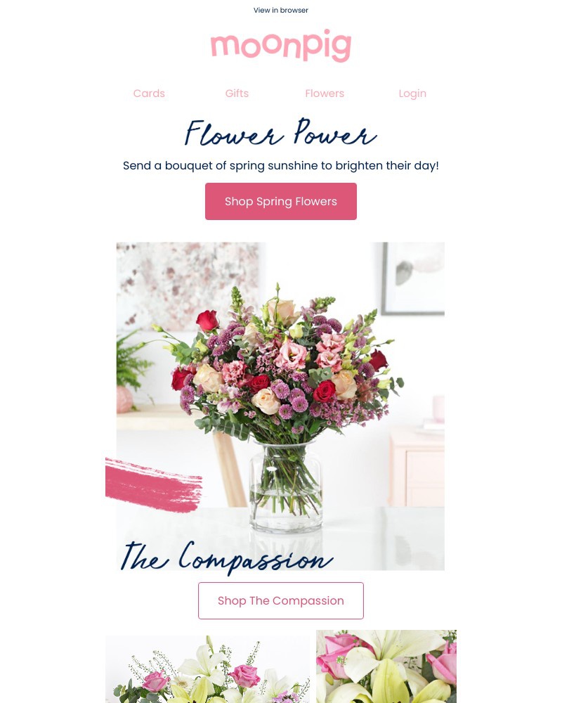 Moonpig - (A treat) Send someone a flowery hug 🤗🌸🌼