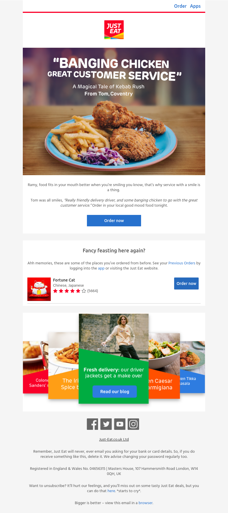 Just Eat - Take away more than delicious food