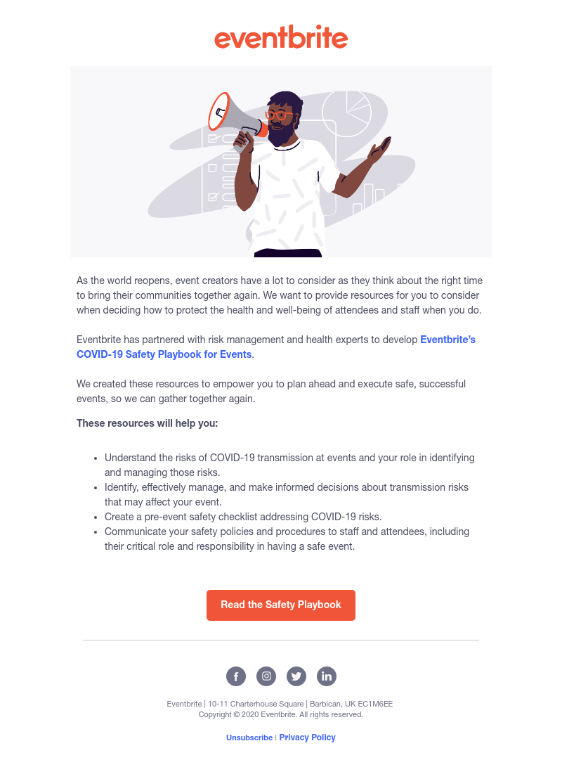 Eventbrite - Eventbrite’s COVID-19 Safety Playbook for Events