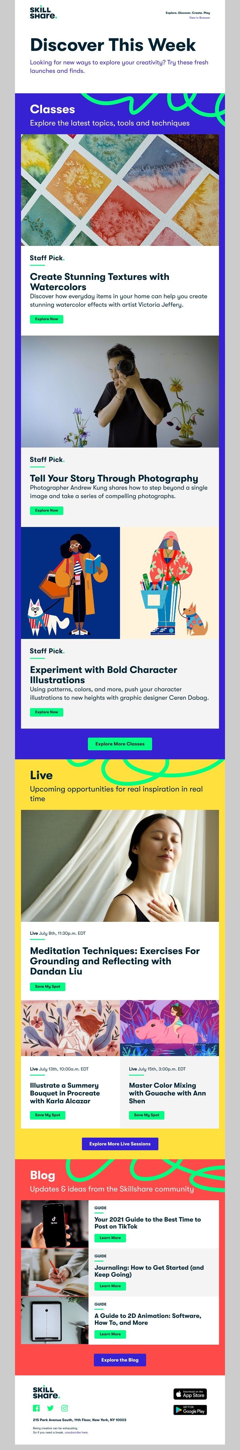 Skillshare - Sarah, Experiment with Watercolors, Illustrate Bold Characters, and More!