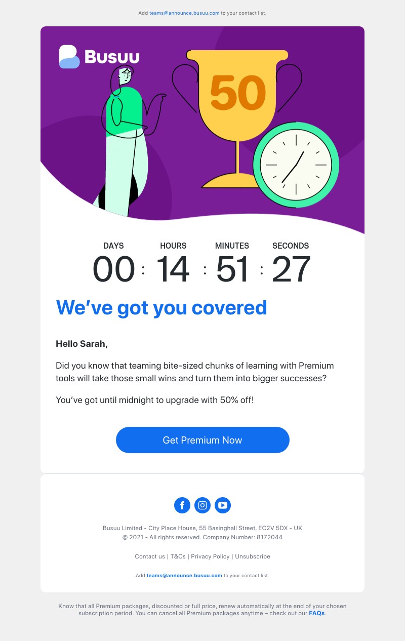 Busuu - It’s time to boost your learning 🚀