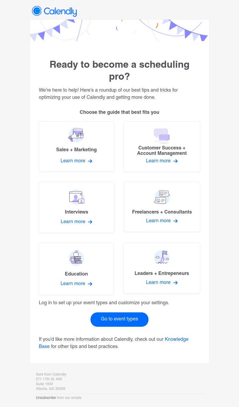 Calendly - Let’s optimize your scheduling experience