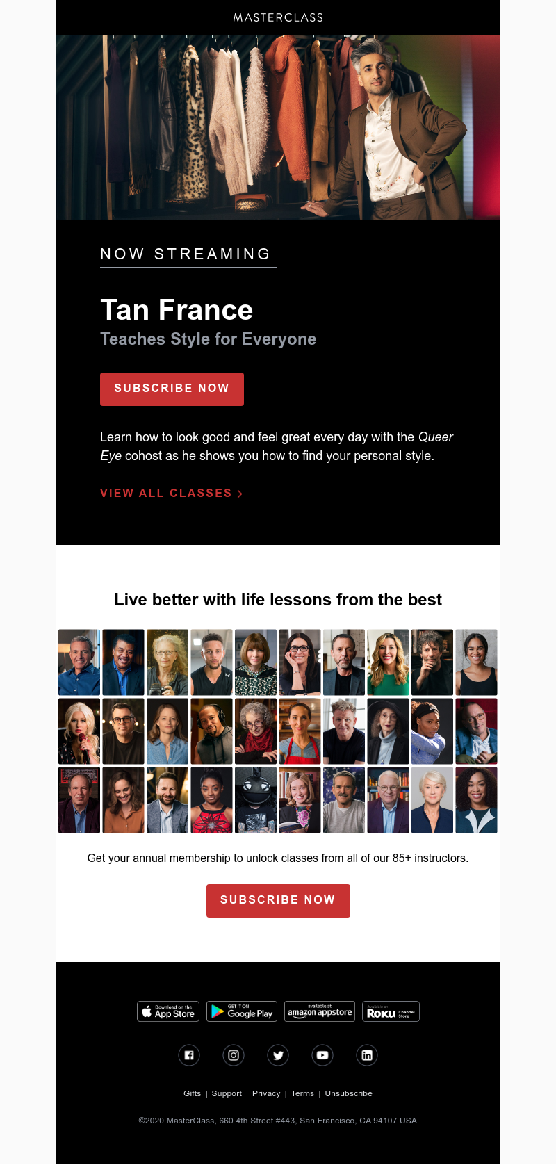  - Meet your new instructor: Tan France
