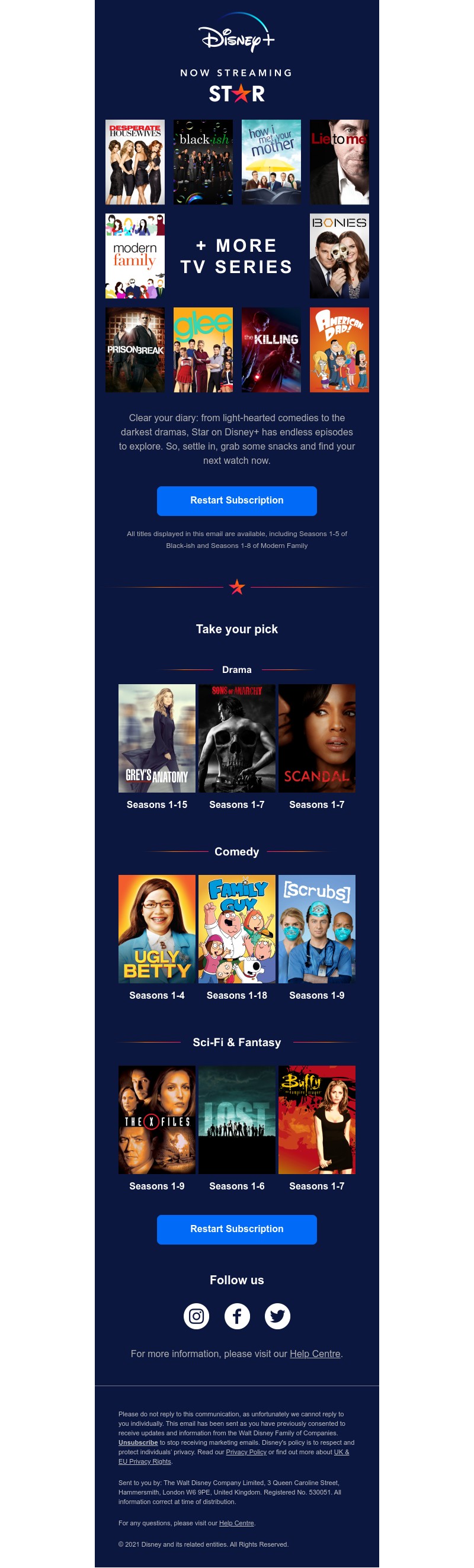 Disney+ - What TV series will you watch first?