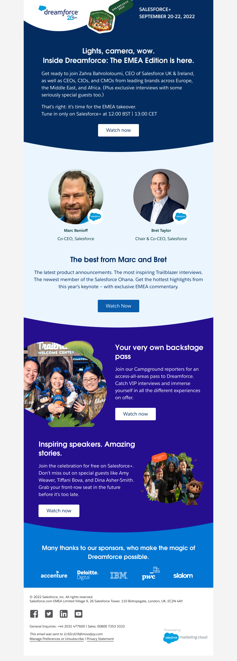 Salesforce - Tune in to Inside Dreamforce: The EMEA Edition