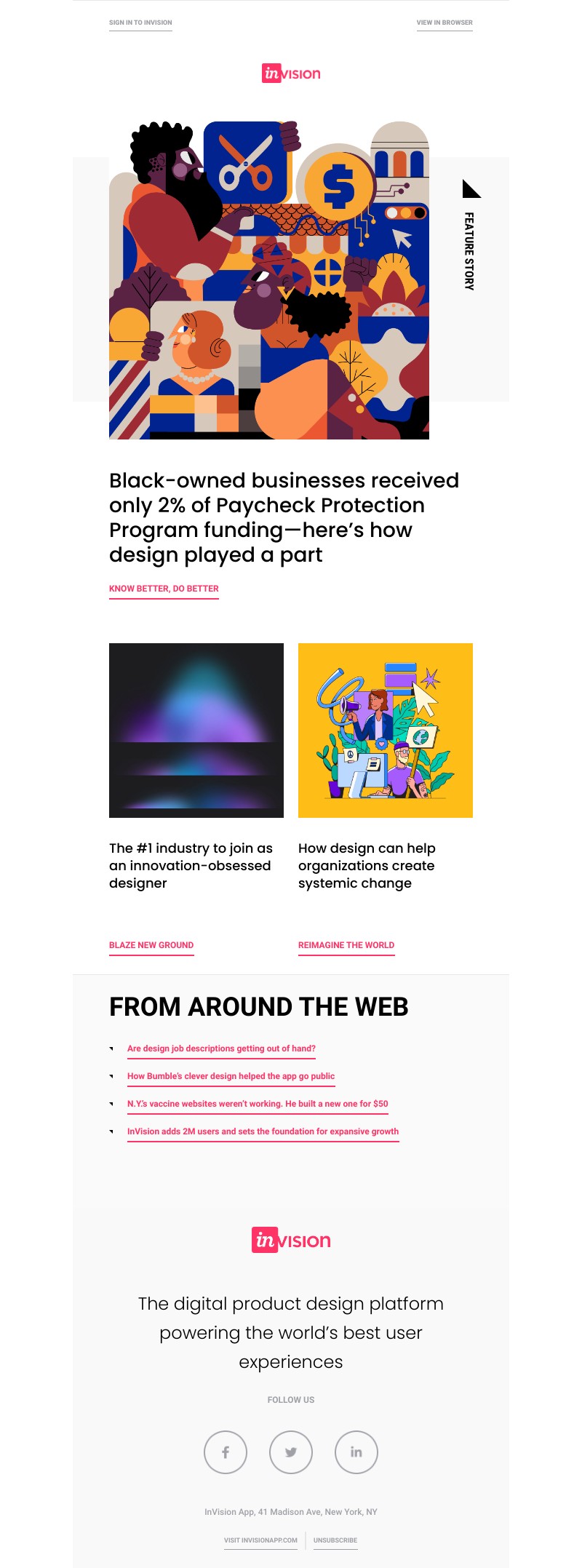 InVision - Looking back to create a more inclusive future