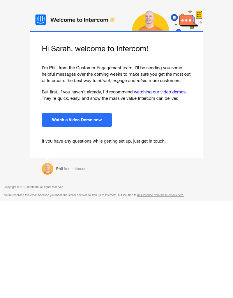 Intercom - Welcome to Intercom 👋