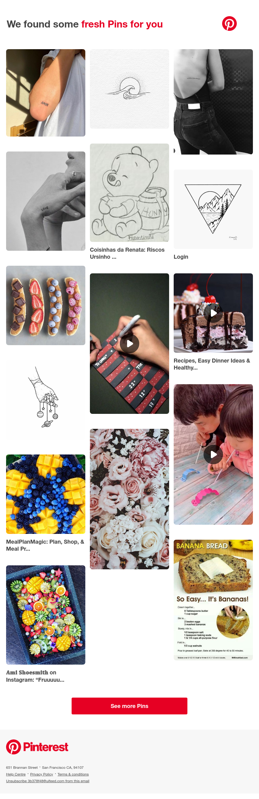 Pinterest - We think you'll like these 15 Pins
